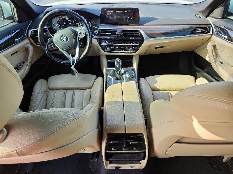 2017 BMW 5er VIN WBAJA5C3XHG456074 COPART salvage auction — MINOR DENT/SCRATCHES, Hi - Dis/Dlr/Exp Only Clean Title, sold $4,600 on 2026-07-28 (photo 8)
