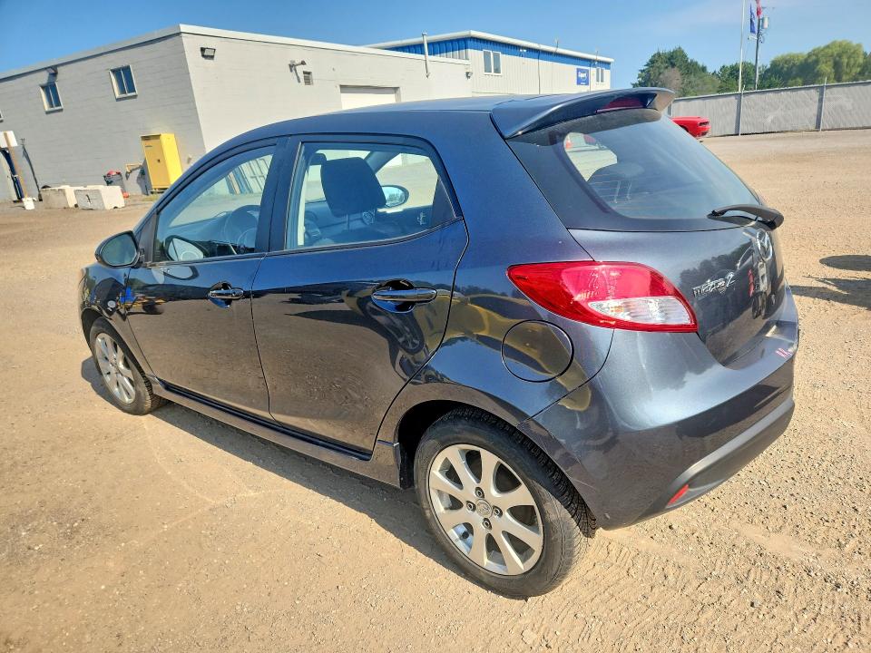 2011 Mazda 2 VIN JM1DE1HY3B0110725 COPART salvage auction — REAR END, On - Permit Salvage, sold $675 on 2026-07-30 (photo 2)