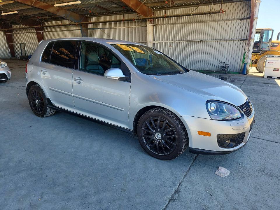 2007 Volkswagen Gti VIN WVWHV71K67W114833 COPART salvage auction — MECHANICAL, Ca - Dlr/Dis/Exp Only Salvage Title, sold $750 on 2026-07-30 (photo 4)