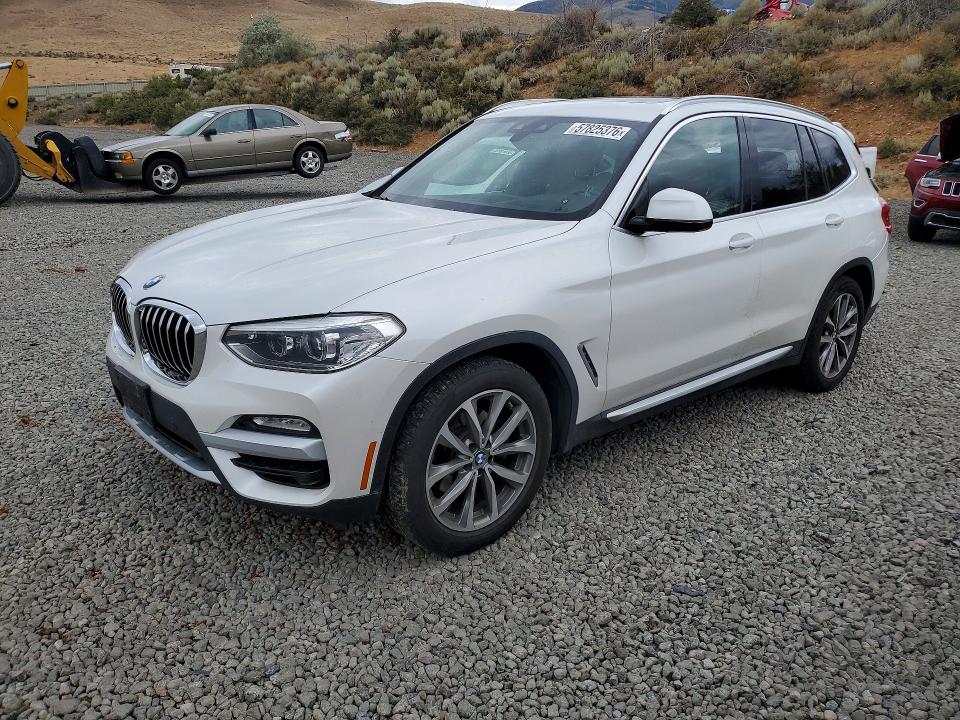 2019 BMW X3 VIN 5UXTR9C50KLE14784 COPART salvage auction — REAR END, CA - SALVAGE CERTIFICATE, sold $9,600 on 2026-07-30 (photo 1)