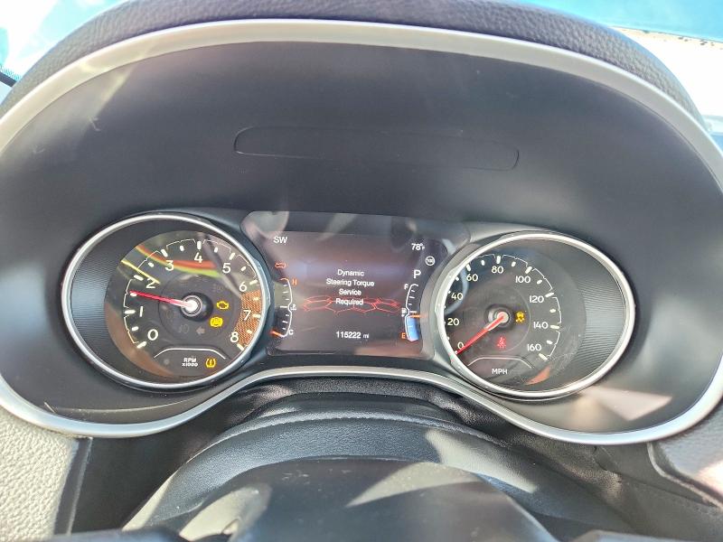 2021 Jeep Compass VIN 3C4NJDBB0MT540563 COPART salvage auction — HAIL, Salvage Title, sold $1,950 on 2026-07-22 (photo 9)