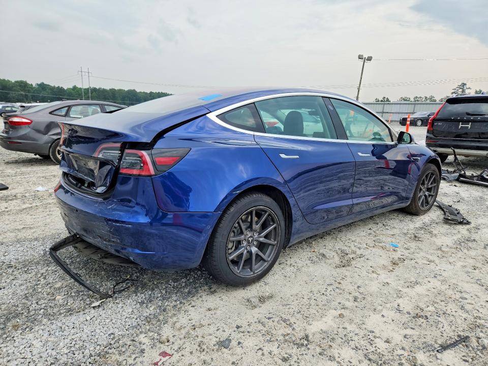 2019 Tesla Model 3 VIN 5YJ3E1EA0KF309140 COPART salvage auction — REAR END, Ga - Certificate Of Title (P), sold $7,900 on 2026-08-19 (photo 3)
