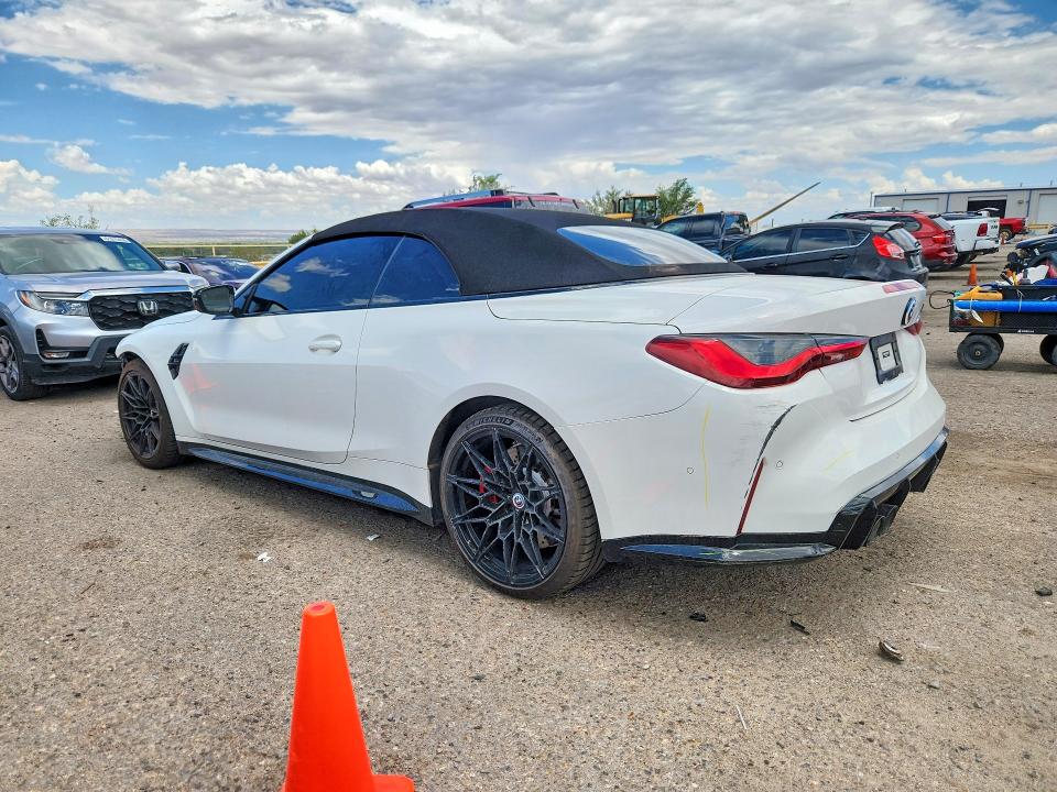 2022 BMW M4 VIN WBS33BA02NCK90755 COPART salvage auction — FRONT END, NM - CERT OF TITLE-SALVAGE, sold $36,999 on 2026-08-31 (photo 2)