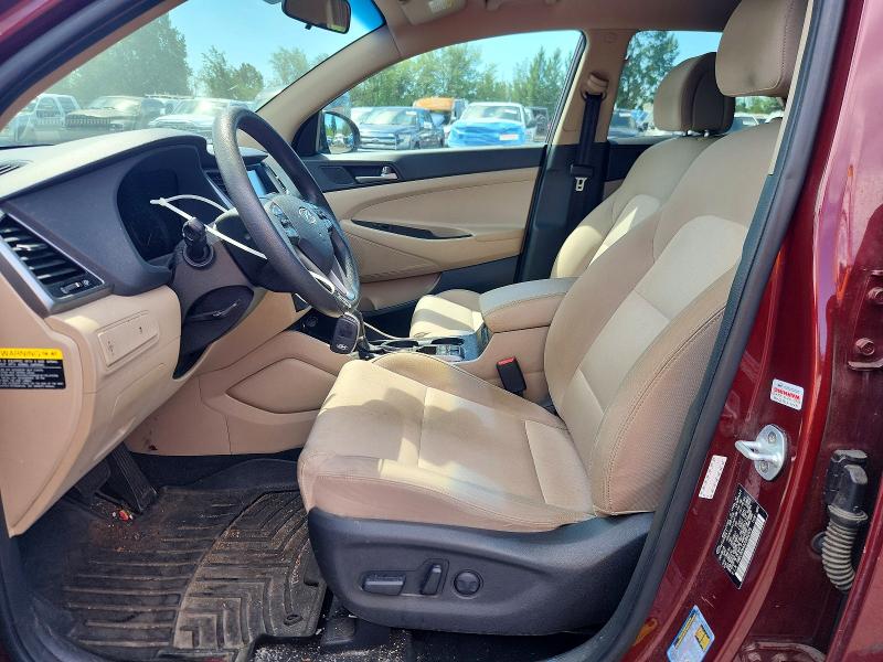 2018 Hyundai Tucson VIN KM8J3CA42JU662439 COPART salvage auction — ENGINE BURN, OR - SALVAGE TITLE CERTIFICATE, sold $1,200 on 2026-09-02 (photo 7)