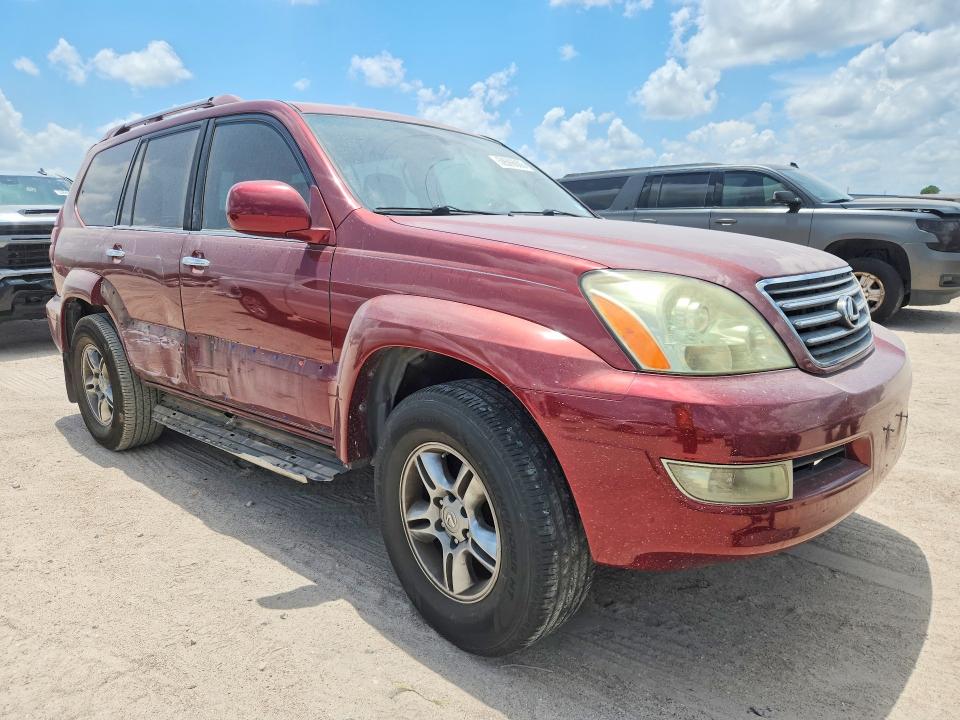 2009 Lexus Gx 470 VIN JTJBT20X190176333 COPART salvage auction — SIDE, TX - SALVAGE VEHICLE TITLE (P), sold $4,300 on 2026-07-17 (photo 4)