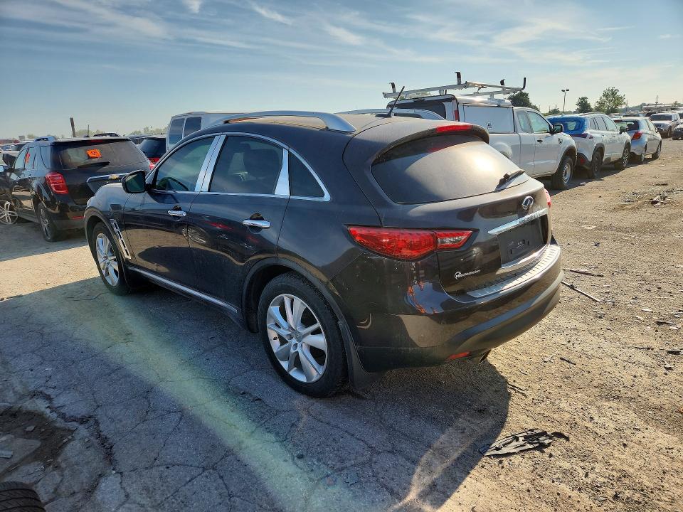 2012 Infiniti Fx VIN JN8AS1MW6CM153700 COPART salvage auction — NORMAL WEAR, Ms - Dealer Only Salvage Title (P), sold $500 on 2026-07-31 (photo 2)