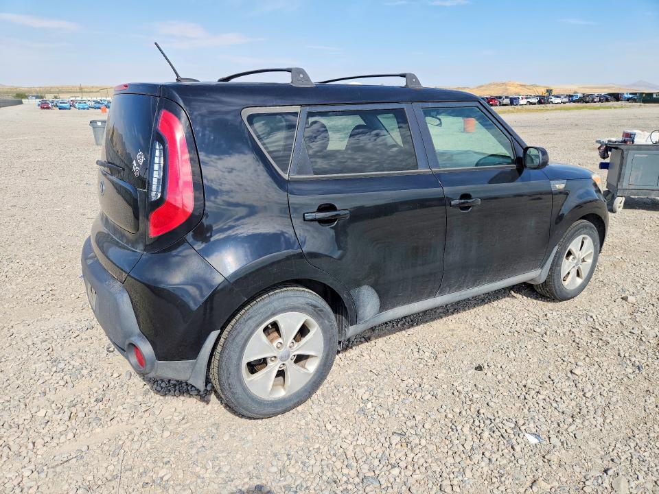2014 Kia Soul VIN KNDJN2A27E7110513 COPART salvage auction — MINOR DENT/SCRATCHES, Ut - Certificate Of Title, sold $1,200 on 2026-07-31 (photo 3)