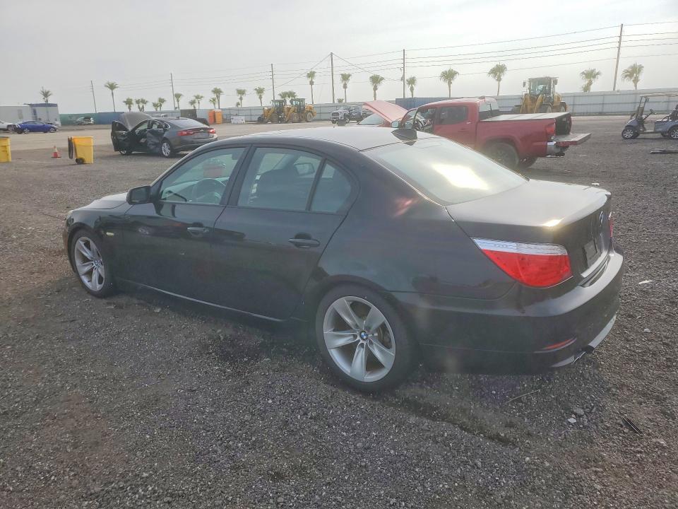 2008 BMW 5er VIN WBANU53518CT17467 COPART salvage auction — MECHANICAL, Fl - Certificate Of Title, sold $550 on 2026-08-03 (photo 2)