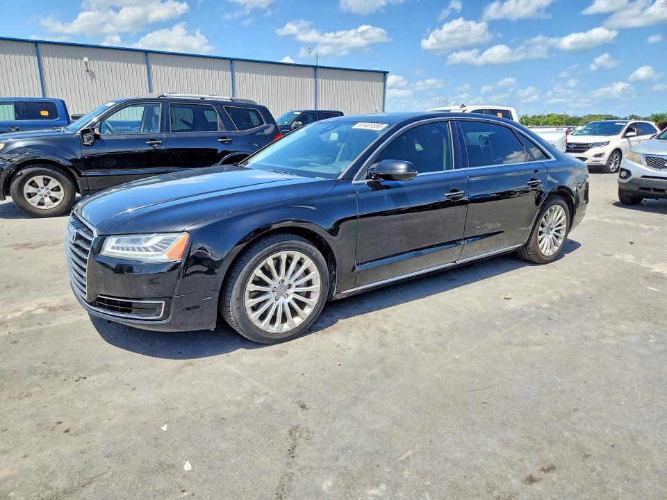 2016 Audi A8 VIN WAU34AFD7GN014621 COPART salvage auction — NORMAL WEAR, Fl - Certificate Of Title, sold $900 on 2026-07-29 (photo 1)