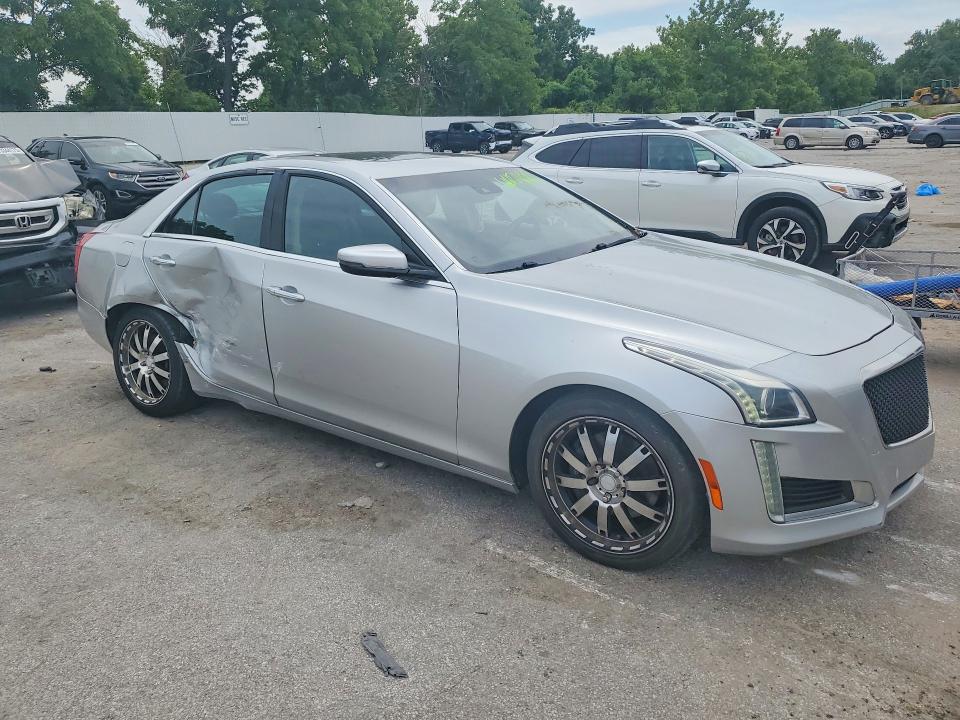 2016 Cadillac Cts VIN 1G6AX5SX8G0136641 COPART salvage auction — SIDE, Mo - Cert Of Title-Prior Salvage (P), sold $575 on 2026-07-10 (photo 4)