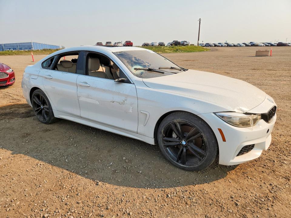 2015 BMW 4 series VIN WBA4B3C54FD669942 COPART salvage auction — VANDALISM, AB - BOS - ACTIVE, sold $1,350 on 2026-08-18 (photo 4)
