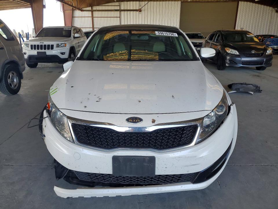 2011 Kia Optima VIN KNAGN4A78B5063661 COPART salvage auction — FRONT END, CA - SALVAGE CERTIFICATE, sold $675 on 2026-07-13 (photo 5)