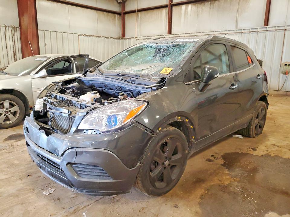 2016 Buick Encore VIN KL4CJASB3GB689961 COPART salvage auction — FRONT END, Mi - Certificate Of Title, sold $350 on 2026-08-02 (photo 1)