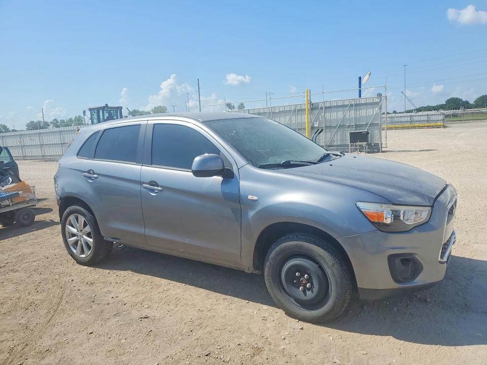 2014 Mitsubishi Outlander sport VIN 4A4AP3AU2EE010423 COPART salvage auction — REAR END, Ia - Certificate Of Title, sold $1,350 on 2026-07-31 (photo 4)