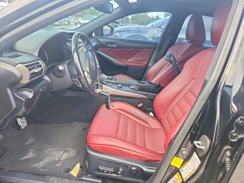 2016 Lexus Is VIN JTHBA1D25G5024409 COPART salvage auction — REAR END, Fl - Cert Of Title Slvg Rebuildable, sold $4,300 on 2026-07-17 (photo 7)