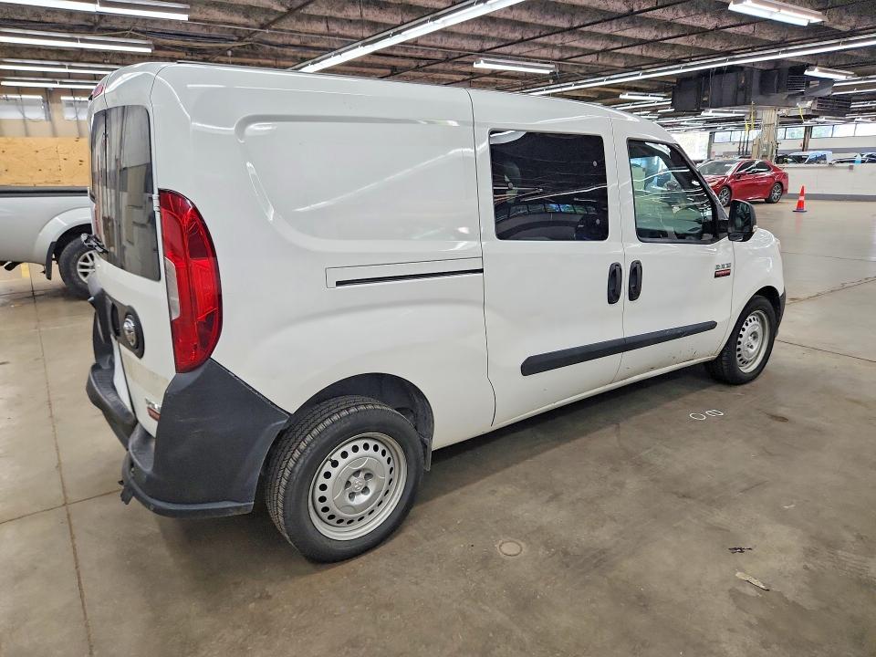 2019 Ram Promaster city VIN ZFBHRFAB7K6M66491 COPART salvage auction — REAR END, Salvage Title, sold $1,450 on 2026-08-10 (photo 3)