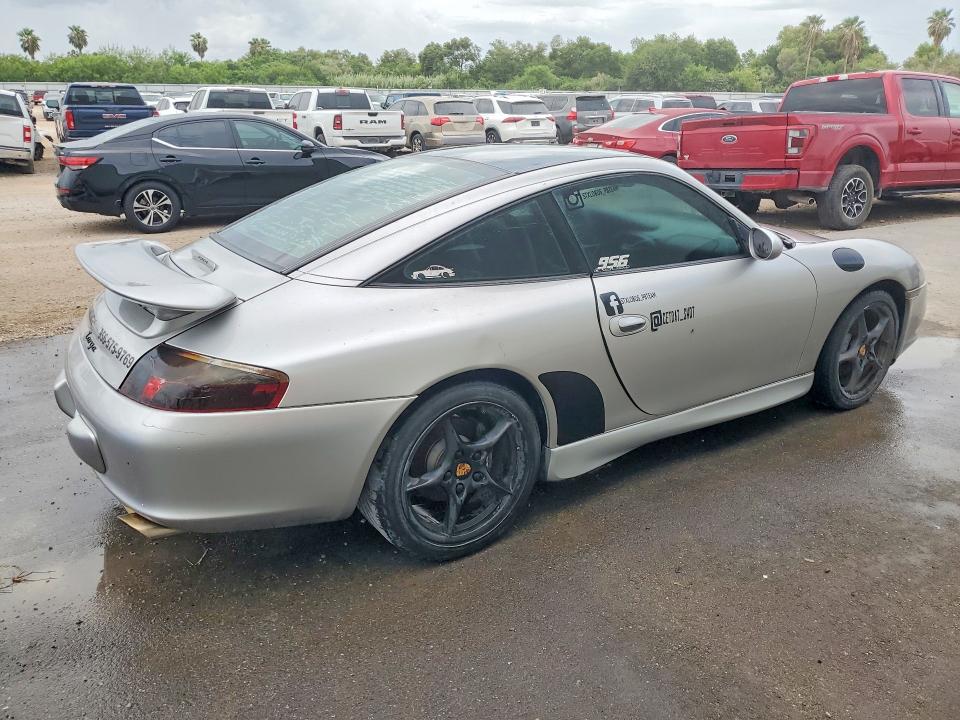 2002 Porsche 911 VIN WP0BA29942S635149 COPART salvage auction — REAR END, Tx - Certificate Of Title, sold $5,300 on 2026-07-15 (photo 3)