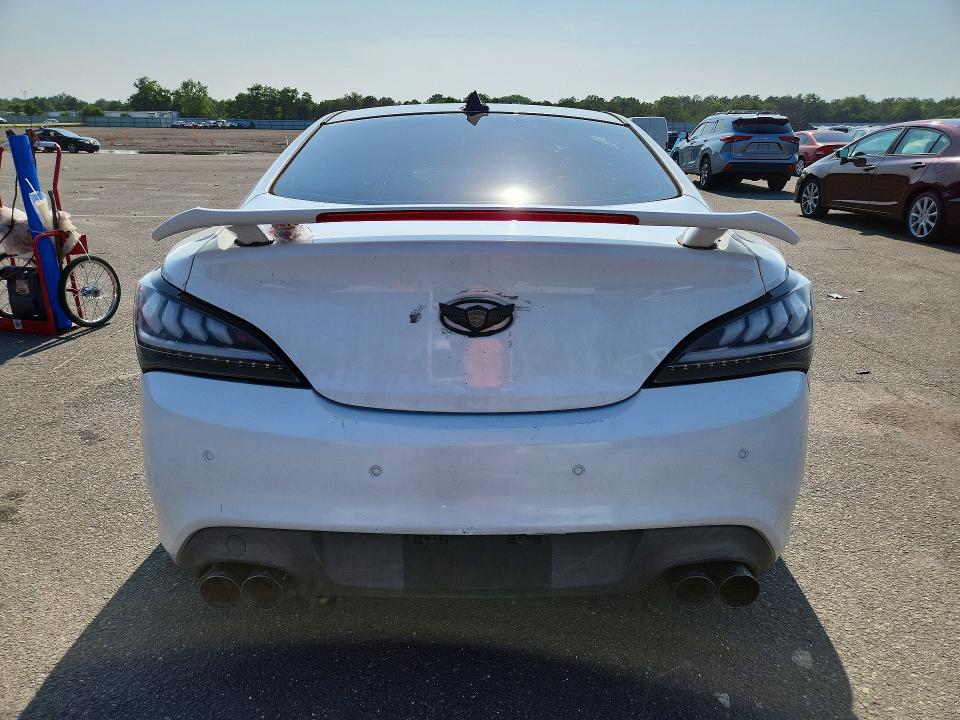 2015 Hyundai Genesis VIN KMHHU6KJ2FU127555 COPART salvage auction — FRONT END, Ny - Certificate Of Title, sold $80 on 2026-07-08 (photo 6)