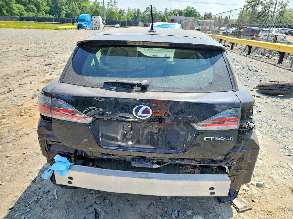 2013 Lexus Ct VIN JTHKD5BHXD2162143 COPART salvage auction — FRONT END, MD - CERT OF SALVAGE < 75% DAMAGE, sold $2,500 on 2026-07-24 (photo 6)