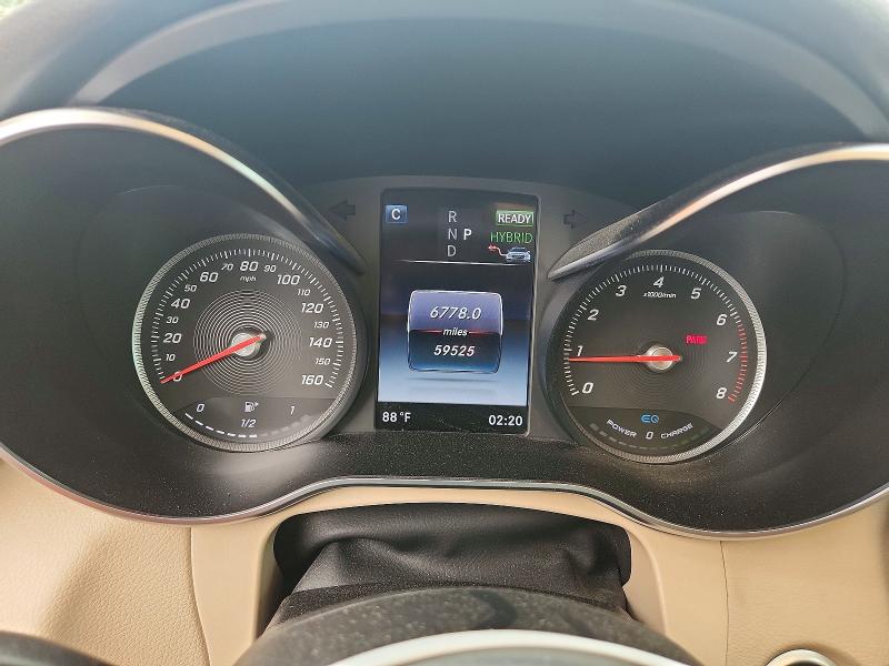2019 Mercedes-benz Glc VIN WDC0G5EB0KF563398 COPART salvage auction — WATER/FLOOD, Ny - Mv907A-Flood Salvage, sold $6,100 on 2026-08-03 (photo 9)