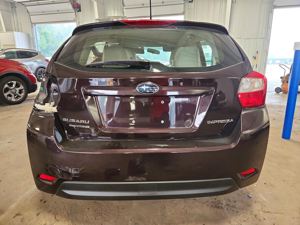 2013 Subaru Impreza VIN JF1GPAC66D2888883 COPART salvage auction — ALL OVER, MN - CERT OF TITLE-PRIOR SALVAGE, sold $225 on 2026-07-28 (photo 6)