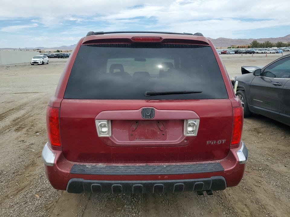 2003 Honda Pilot VIN 2HKYF18403H503968 COPART salvage auction — FRONT END, NV - SALVAGE TITLE, sold $450 on 2026-07-09 (photo 6)