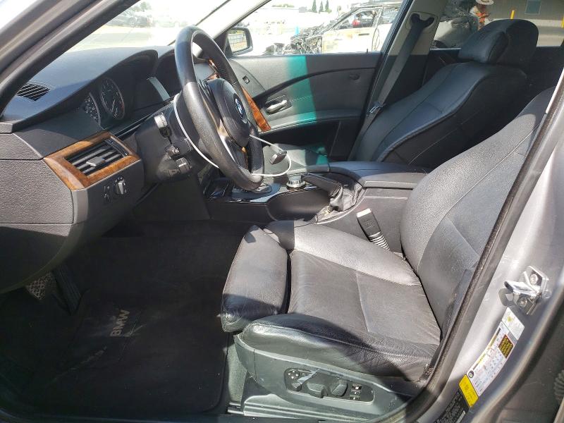2007 BMW 5 series VIN WBANE73547CM53194 COPART salvage auction — MINOR DENT/SCRATCHES, Ca - Dis/Dlr/Exp Only Clean Title (P), sold $300 on 2026-07-28 (photo 7)
