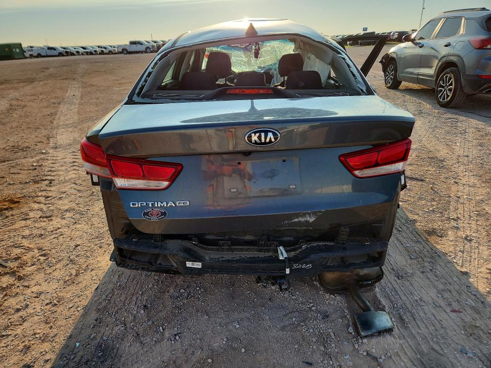 2020 Kia Optima VIN 5XXGT4L3XLG402212 COPART salvage auction — ALL OVER, TX - SALVAGE VEHICLE TITLE, sold $100 on 2026-07-29 (photo 6)