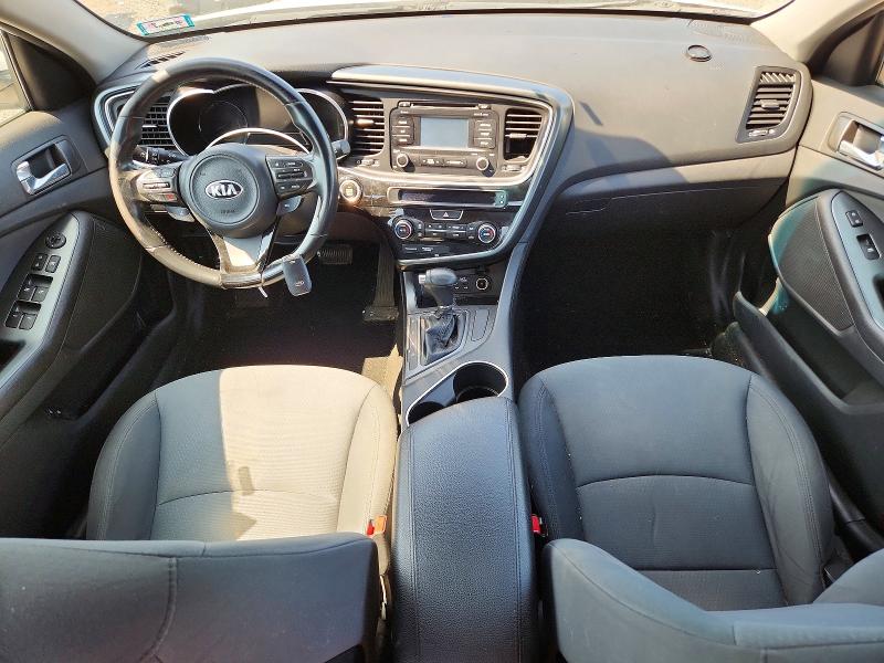 2014 Kia Optima VIN KNAGM4AD1E5070318 COPART salvage auction — MECHANICAL, Nj - Certificate Of Title, sold $350 on 2026-07-31 (photo 8)