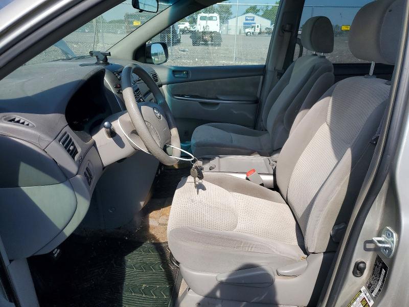 2007 Toyota Sienna VIN 5TDZK23CX7S094754 COPART salvage auction — REAR END, IN - CERTIFICATE OF TITLE, sold $1,050 on 2026-07-25 (photo 7)