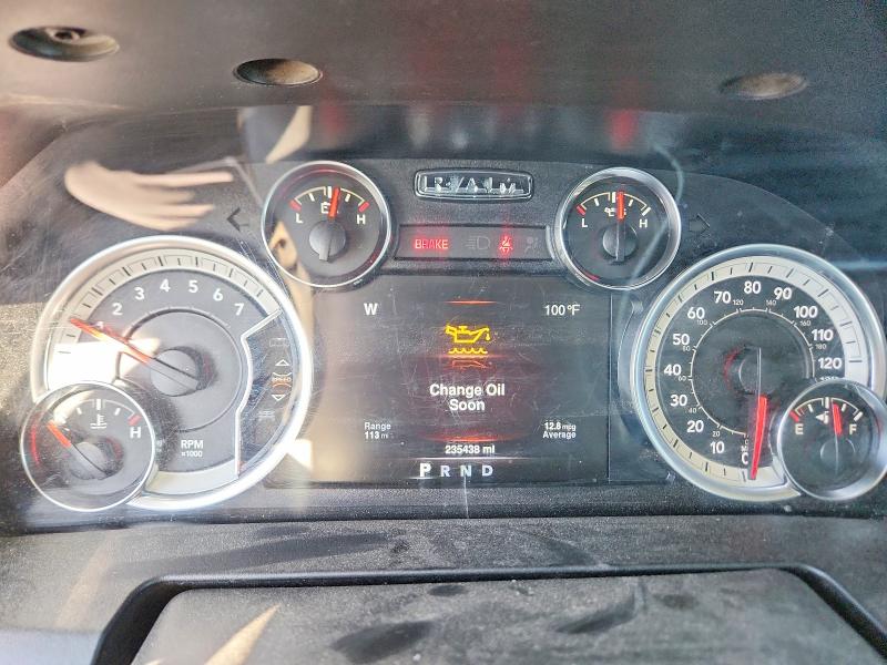2019 Ram 1500 VIN 1C6RR7TT3KS609383 COPART salvage auction — REAR END, CA - SALVAGE CERTIFICATE, sold $3,900 on 2026-08-14 (photo 9)