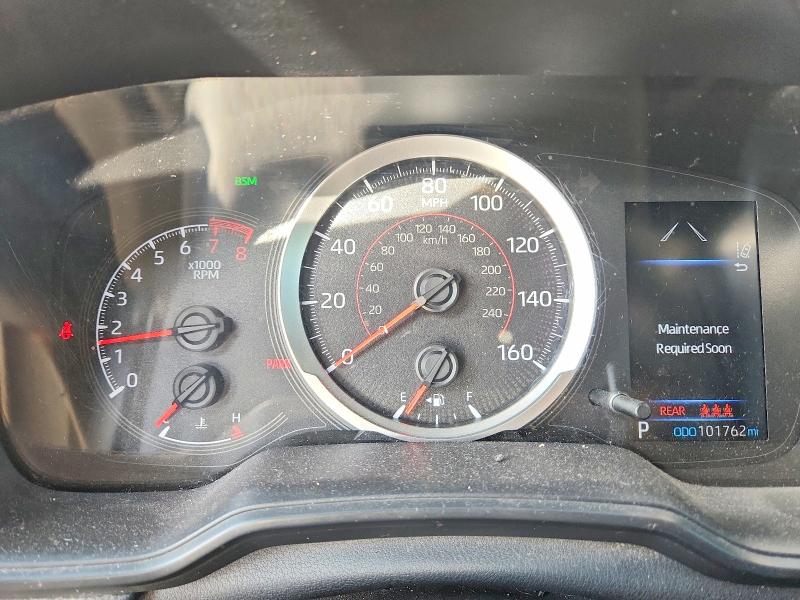 2020 Toyota Corolla VIN JTDP4RCE8LJ016427 COPART salvage auction — REAR END, Tx - Salvage Vehicle Title, sold $6,100 on 2026-07-09 (photo 9)