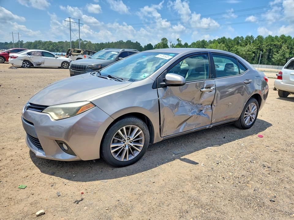 2014 Toyota Corolla VIN 5YFBURHEXEP173250 COPART salvage auction — SIDE, La - Cert Of Title-Salvage, sold $2,550 on 2026-07-17 (photo 1)