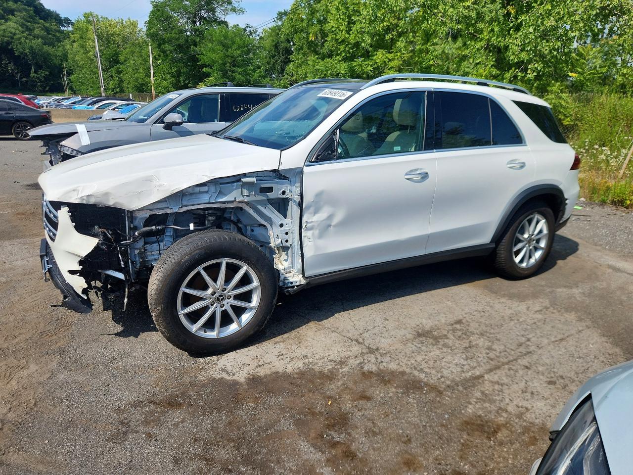 2025 Mercedes-Benz GLE-Class VIN 4JGFB4FB2SB468562 — COPART salvage auction photo
