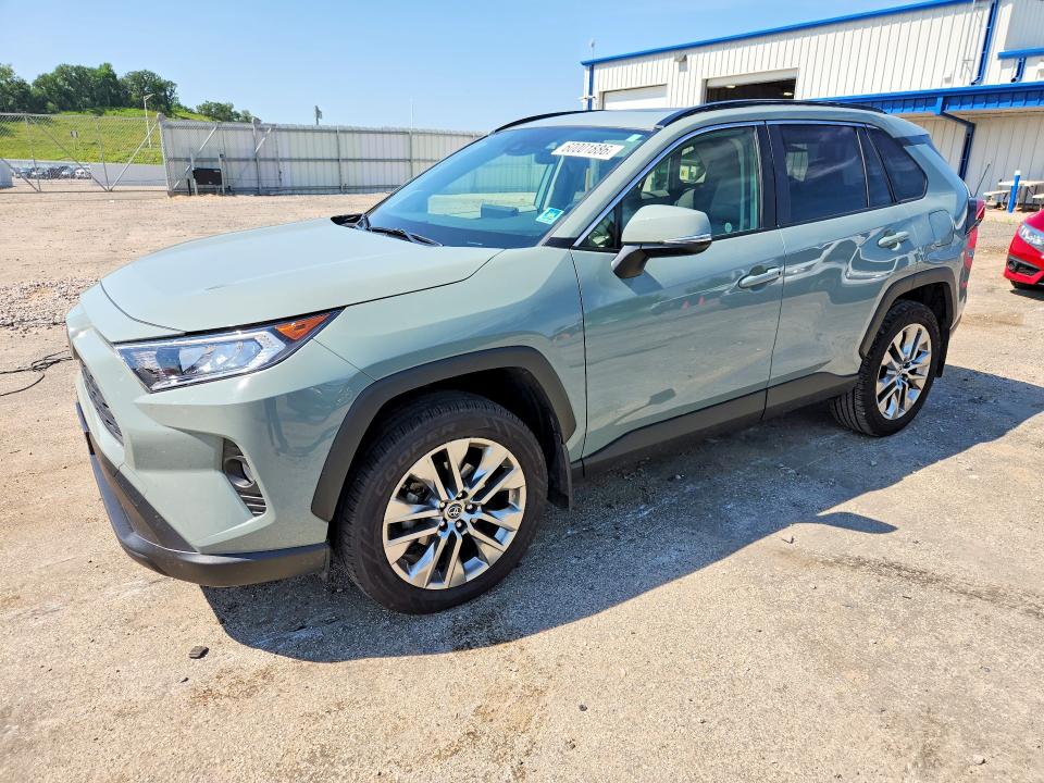 2019 Toyota VIN JTMA1RFV0KD511258 COPART salvage auction — HAIL, Wi - Certificate Of Title, sold $17,400 on 2026-07-14 (photo 1)