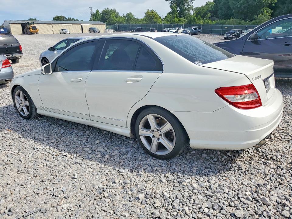 2011 Mercedes-benz C class VIN WDDGF5EBXBA509021 COPART salvage auction — WATER/FLOOD, Tn - Salvage Cert-Water Damage, sold $425 on 2026-08-13 (photo 2)
