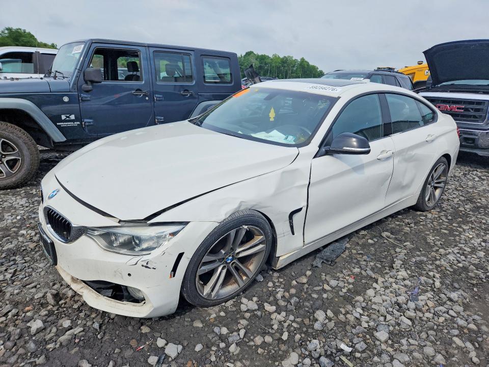 2015 BMW 4er VIN WBA4C9C56FD330244 COPART salvage auction — UNDERCARRIAGE, Pa - Certificate Of Salvage, sold $925 on 2026-07-22 (photo 1)