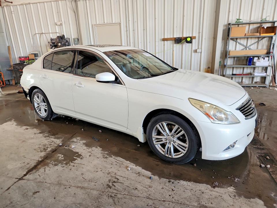 2013 Infiniti G VIN JN1CV6AR3DM354532 COPART salvage auction — REAR END, Wi - Junked Vehicle Bill Of Sale, sold $550 on 2026-08-03 (photo 4)