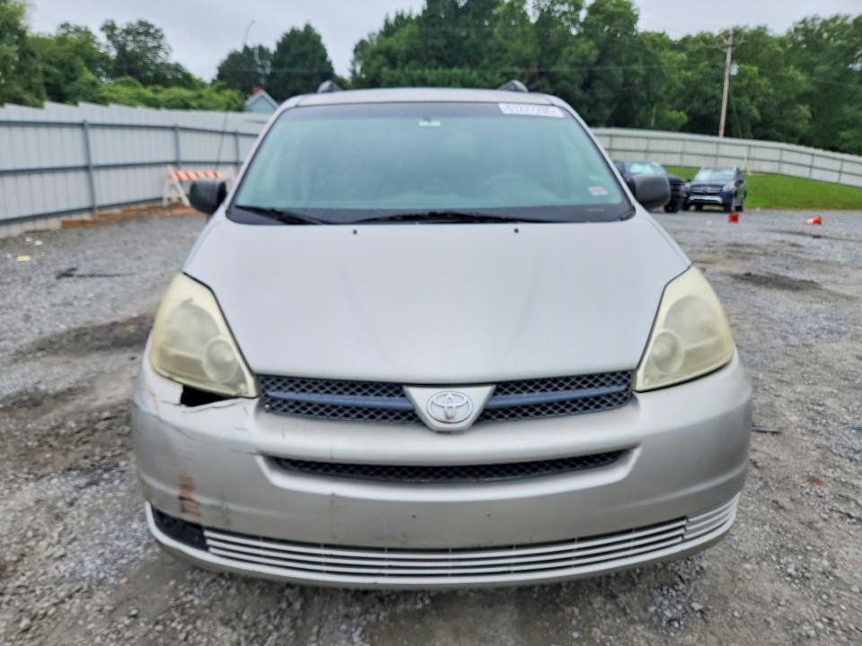 2005 Toyota Sienna VIN 5TDZA23C75S345617 COPART salvage auction — FRONT END, Fl - Dealer Only Clean Title, sold $725 on 2026-07-29 (photo 5)