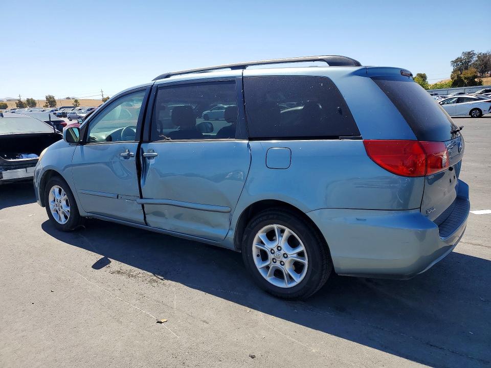 2006 Toyota Sienna VIN 5TDZA22C36S482315 COPART salvage auction — SIDE, CA - SALVAGE CERTIFICATE, sold $900 on 2026-07-15 (photo 2)