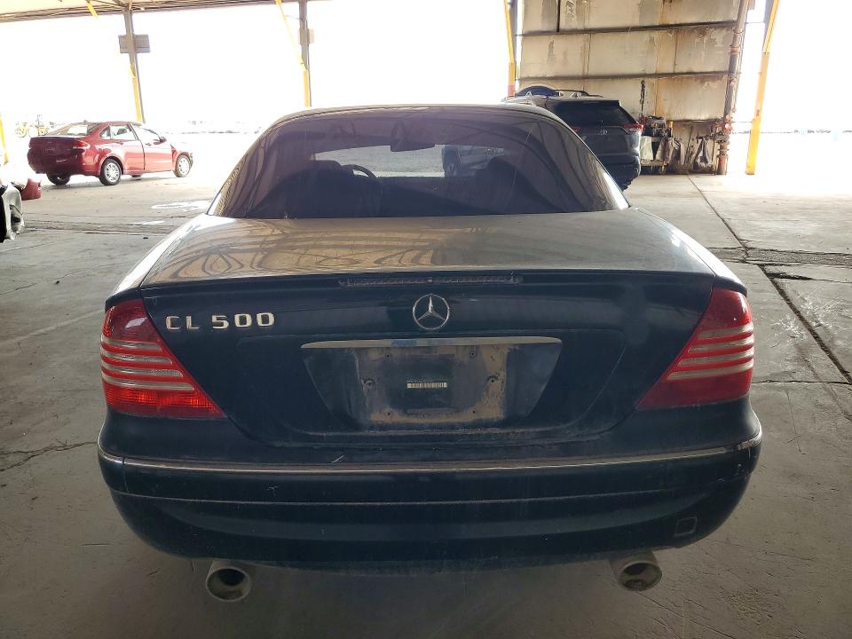 2002 Mercedes-benz Cl-class VIN WDBPJ75J62A022747 COPART salvage auction — FRONT END, Az - Certificate Of Title, sold $475 on 2026-07-29 (photo 6)