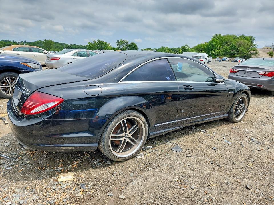 2007 Mercedes-benz Cl-class VIN WDDEJ71XX7A006731 COPART salvage auction — MINOR DENT/SCRATCHES, WV - CERTIFICATE OF TITLE, sold $8,100 on 2026-07-28 (photo 3)