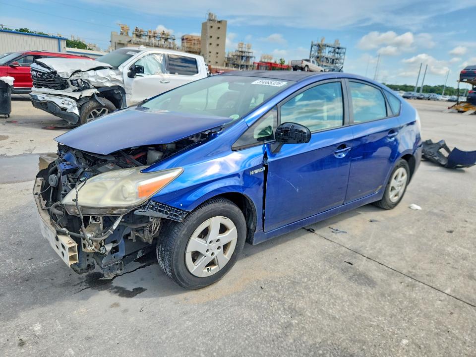 2010 Toyota Prius VIN JTDKN3DU9A0037459 COPART salvage auction — FRONT END, LA - CERT OF TITLE-SALVAGE (P), sold $275 on 2026-07-22 (photo 1)
