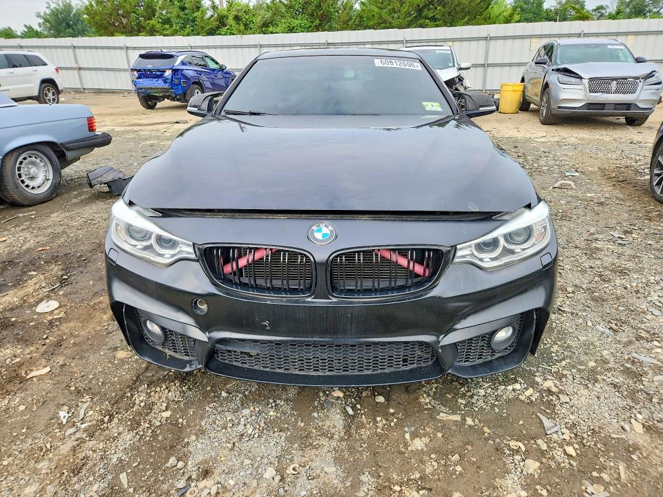 2014 BMW 4er VIN WBA3N9C57EF720469 COPART salvage auction — MECHANICAL, Nj - Certificate Of Title, sold $1,150 on 2026-07-27 (photo 5)