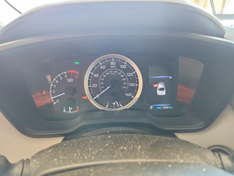 2020 Toyota Corolla VIN JTDHPRAE1LJ067962 COPART salvage auction — HAIL, Wi - Salvage - Multiple Brands, sold $6,500 on 2026-07-27 (photo 9)