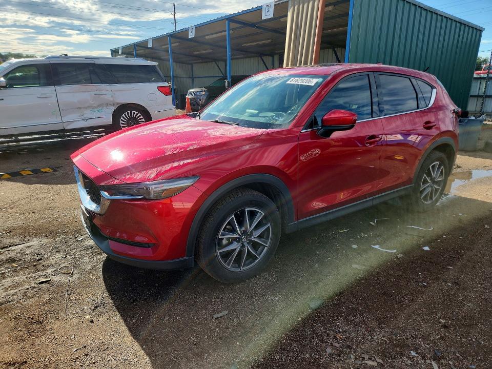 2017 Mazda Cx-5 VIN JM3KFBDL8H0100759 COPART salvage auction — HAIL, Co - Certificate Of Title, sold $9,900 on 2026-08-19 (photo 1)