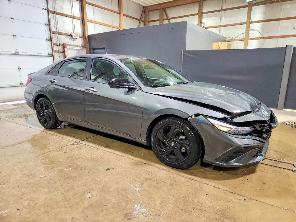 2026 Hyundai Elantra VIN KMHLM4DG3TU122747 COPART salvage auction — FRONT END, OH - CERTIFICATE OF TITLE (P), sold $7,000 on 2026-07-13 (photo 4)