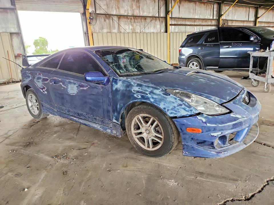 2004 Toyota Celica VIN JTDDR32TX40172770 COPART salvage auction — FRONT END, Az - Certificate Of Title, sold $500 on 2026-07-27 (photo 4)