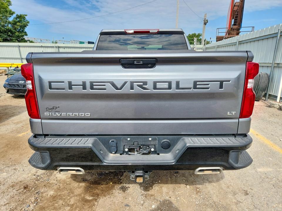 2022 Chevrolet Silverado VIN 1GCPYFEL4NZ203490 COPART salvage auction — FRONT END, KS - CERT OF TITLE-SALVAGE, sold $175 on 2026-07-29 (photo 6)