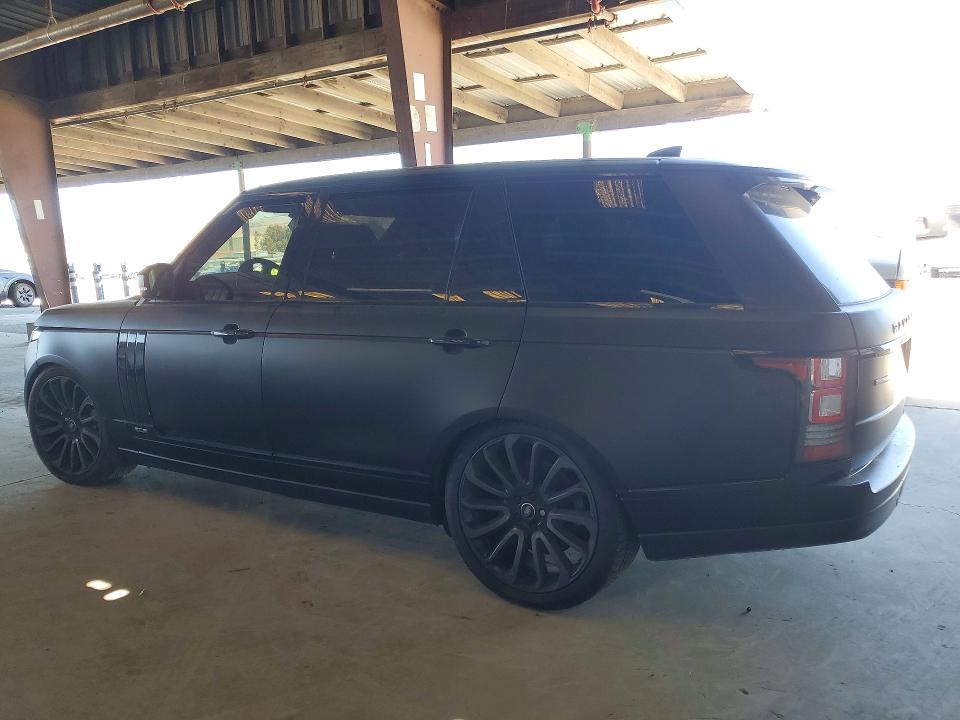 2017 Land rover RANGE ROVER VIN SALGS5FE1HA351149 COPART salvage auction — SIDE, Ca - Salvage Certificate, sold $5,600 on 2026-07-27 (photo 2)